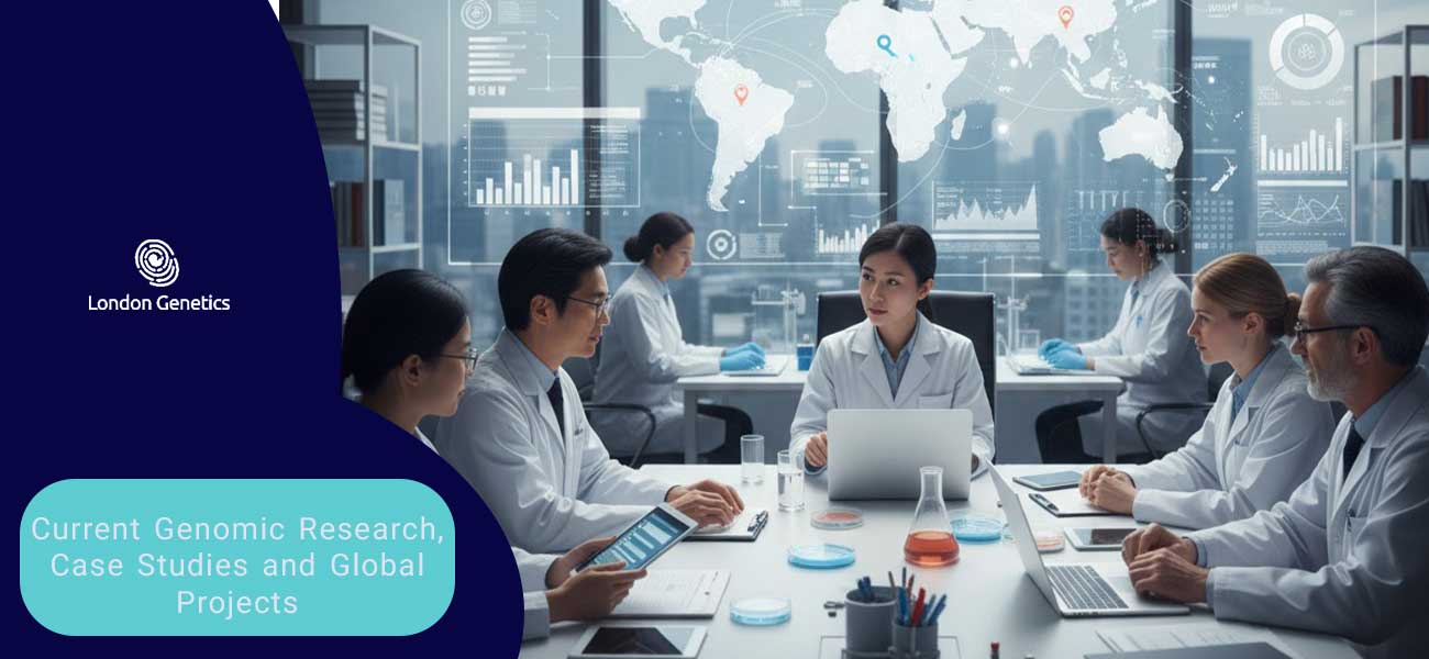Current Genomic Research, Case Studies and Global Projects