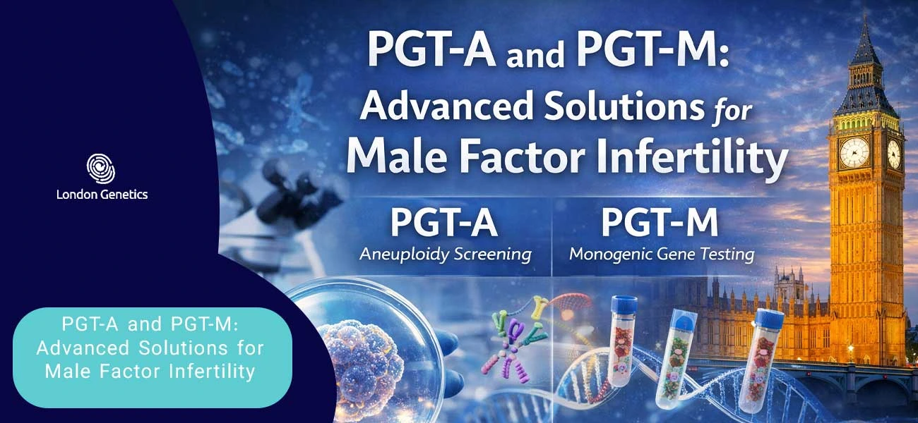 PGT-A and PGT-M: Advanced Solutions for Male Factor Infertility