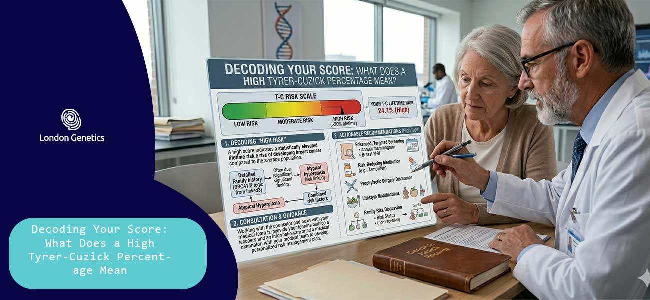 Decoding Your Score: What Does a High Tyrer-Cuzick Percentage Mean