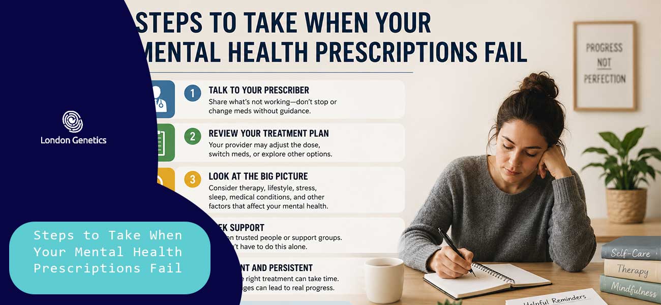 Steps to Take When Your Mental Health Prescriptions Fail